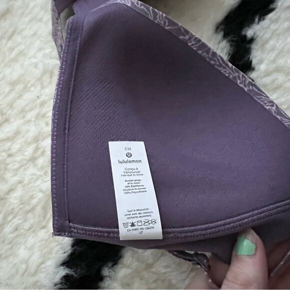 Lululemon Take Shape Bra in Arabesque Antoinette Smoky Quartz - Picture 6 of 8